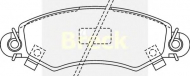 Комплект тормозных колодок BRECK 23296 00 C
