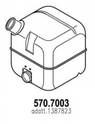 Амортизатор ASSO 570.7003