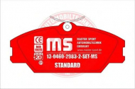 Комплект тормозных колодок MASTER-SPORT 13-0460-2983-2-SET-MS
