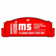 Комплект тормозных колодок MASTER-SPORT 13-0460-3936-2-SET-MS