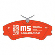 Комплект тормозных колодок MASTER-SPORT 13-0460-2972-2-SET-MS