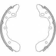 Комлект тормозных накладок WOKING Z4154.00