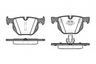 Комплект тормозных колодок WOKING P2813.60