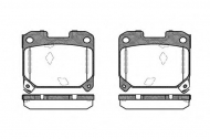 Комплект тормозных колодок WOKING P5753.04
