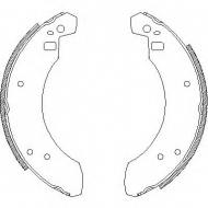 Комлект тормозных накладок WOKING Z4255.00
