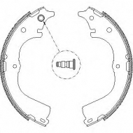 Комлект тормозных накладок WOKING Z4678.00