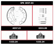Комплект тормозов WOKING SPK 3027.05