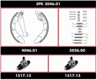 Комплект тормозов WOKING SPK 3046.01