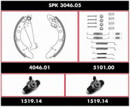Комплект тормозов WOKING SPK 3046.05