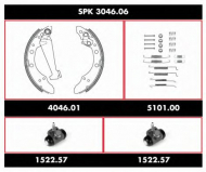 Комплект тормозов WOKING SPK 3046.06