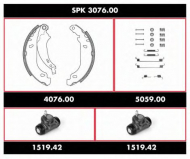 Комплект тормозов WOKING SPK 3076.00