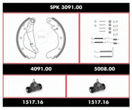 Комплект тормозов WOKING SPK 3091.00