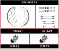Комплект тормозов WOKING SPK 3135.02