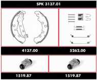 Комплект тормозов WOKING SPK 3137.01
