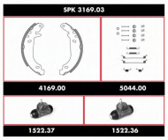 Комплект тормозов WOKING SPK 3169.03