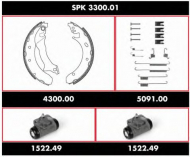 Комплект тормозов WOKING SPK 3300.01