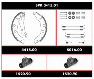 Комплект тормозов WOKING SPK 3415.01