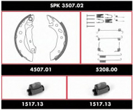 Комплект тормозов WOKING SPK 3507.02