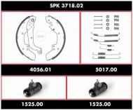 Комплект тормозов WOKING SPK 3718.02