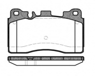 Комплект тормозных колодок WOKING P15543.00