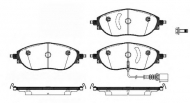 Комплект тормозных колодок WOKING P15703.01