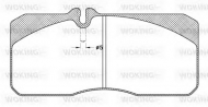 Комплект тормозных колодок WOKING JSA 3783.20