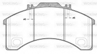 Комплект тормозных колодок WOKING JSA 5983.00