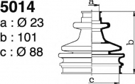 Комплект пыльника DEPA 5014