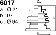 Комплект пыльника DEPA 6017