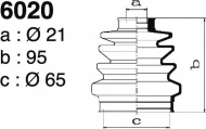 Комплект пыльника DEPA 6020