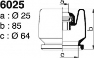 Комплект пыльника DEPA 6025