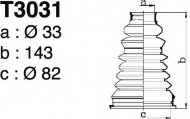 Комплект пыльника DEPA T3031