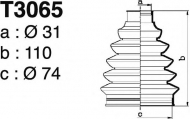 Комплект пыльника DEPA T3065