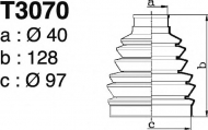 Комплект пыльника DEPA T3070