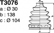 Комплект пыльника DEPA T3076