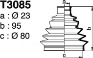 Комплект пыльника DEPA T3085