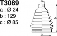 Комплект пыльника DEPA T3089