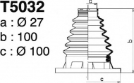 Комплект пыльника DEPA T5032