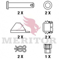 Комплект тормозных колодок MERITOR MDP3148K