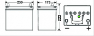 Аккумулятор CENTRA CB604
