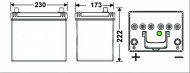 Аккумулятор CENTRA CB605