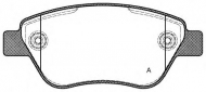 Комплект тормозных колодок OPEN PARTS BPA0858.30