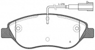Комплект тормозных колодок OPEN PARTS BPA0860.02