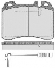 Комплект тормозных колодок RAICAM 480.2
