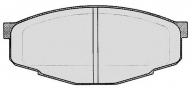 Комплект тормозных колодок RAICAM 582.0