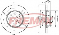 Тормозной диск FREMAX BD-1608