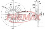 Тормозной диск FREMAX BD-7043