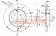 Тормозной диск FREMAX BD-2902