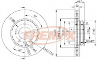 Тормозной диск FREMAX BD-3326