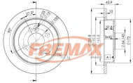 Тормозной диск FREMAX BD-8571